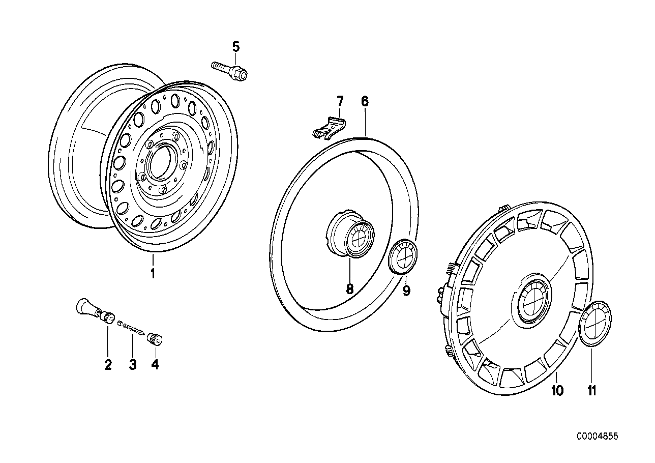 Velg stalen styl.1