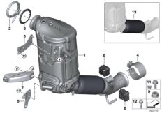 Katalysator/Diesel-Partikelfilter