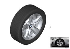 BMW LA wheel star spoke 391 - 16"