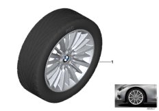BMW LA wheel, multi spoke 416 - 18''