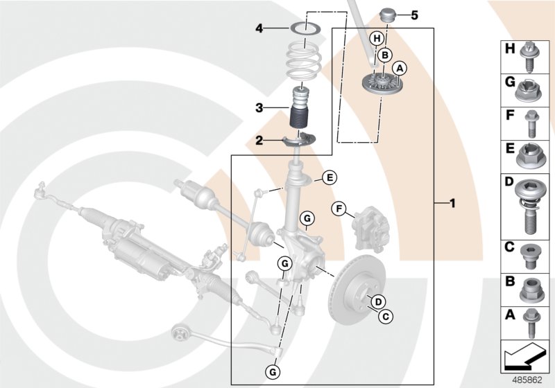 Reparatieset steunlager