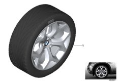 BMW LA wheel Y-spoke 214 - 20"