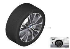 BMW roue all. lég.M Perf. ray.doubl.599M