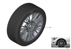 Roue all. BMW rayons radiaux 388 - 18''