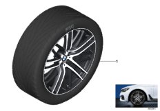 BMW LA wheel M Perf. double spoke 650M
