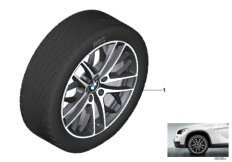 BMW LA wheel double spoke 465 - 19"