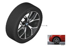 BMW LA wheel Y-spoke 542 - 20"