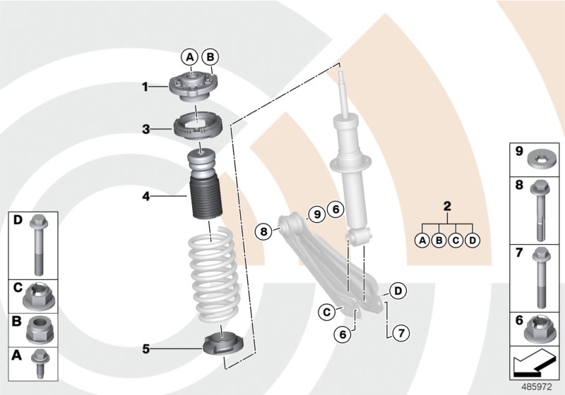 Installation kit support bearing