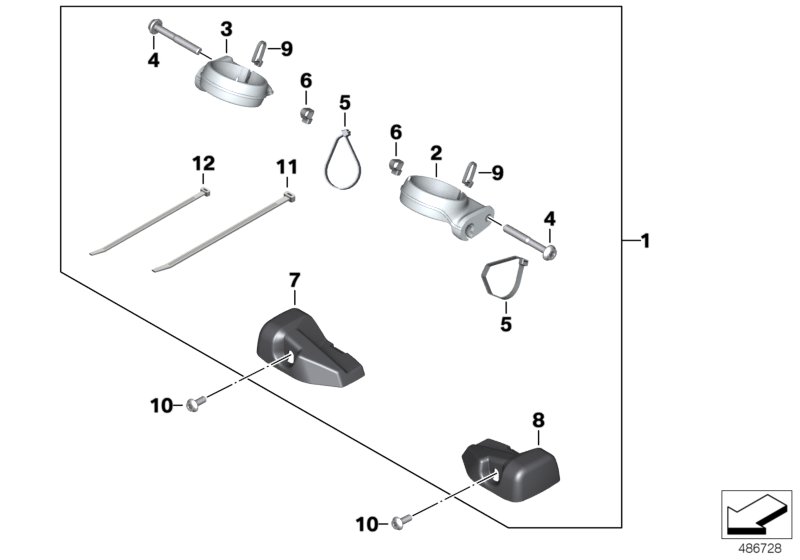 Set turn indicator holder