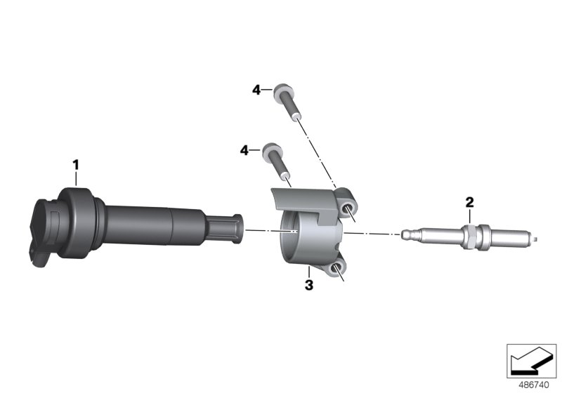 Tändspole/tändstift