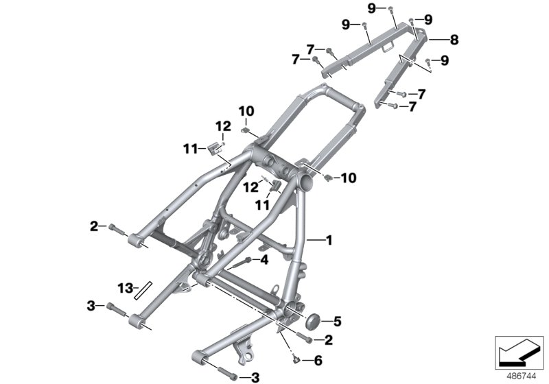 Achterframe