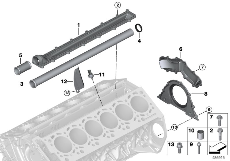 Pièces de bloc-moteur