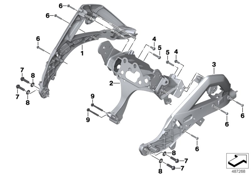 Soporte revestimiento frontal