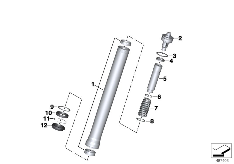 Tubo soporte