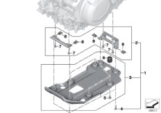 Pare-moteur en plastique