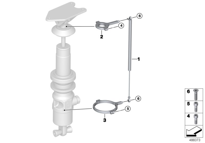 Potentiometer spring travel