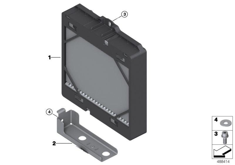 Additional cooler, wheel arch