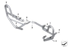 Arco di protezione di motore