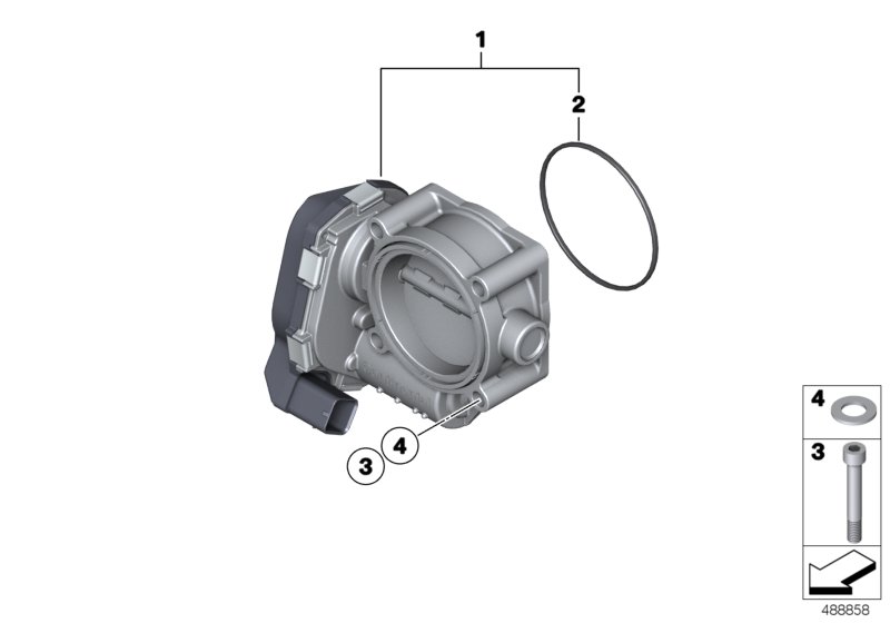 Throttle housing Assy