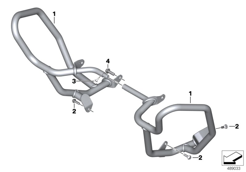 Etrier de protection de moteur