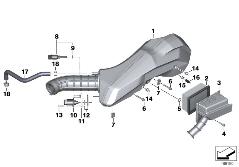 Intake silencer / Filter cartridge