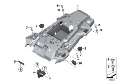 Rear carrier part