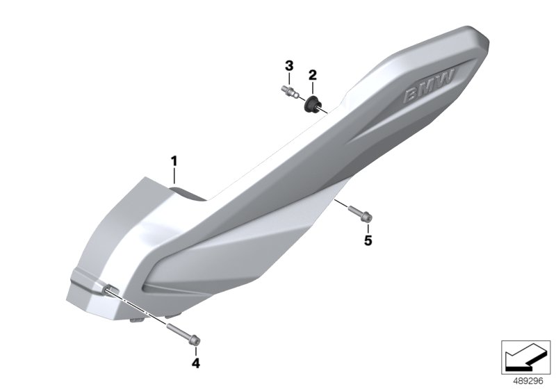 Cover for intake silencer