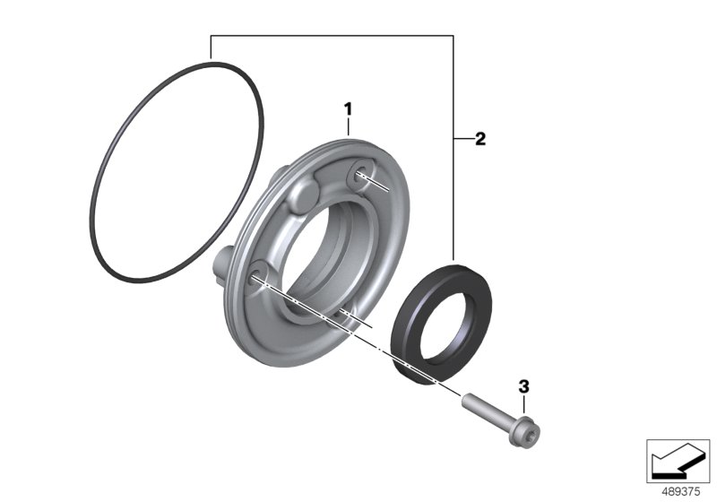 Lid timing chain drive