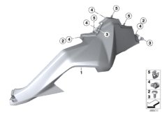 Fairing side sections