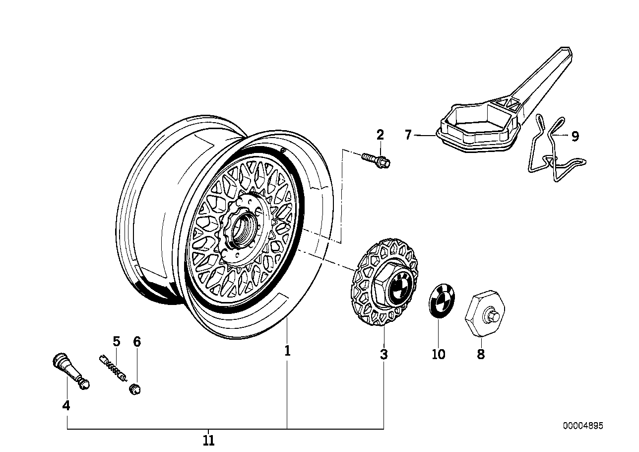 Cross-spoke stylins trx (styl.5)