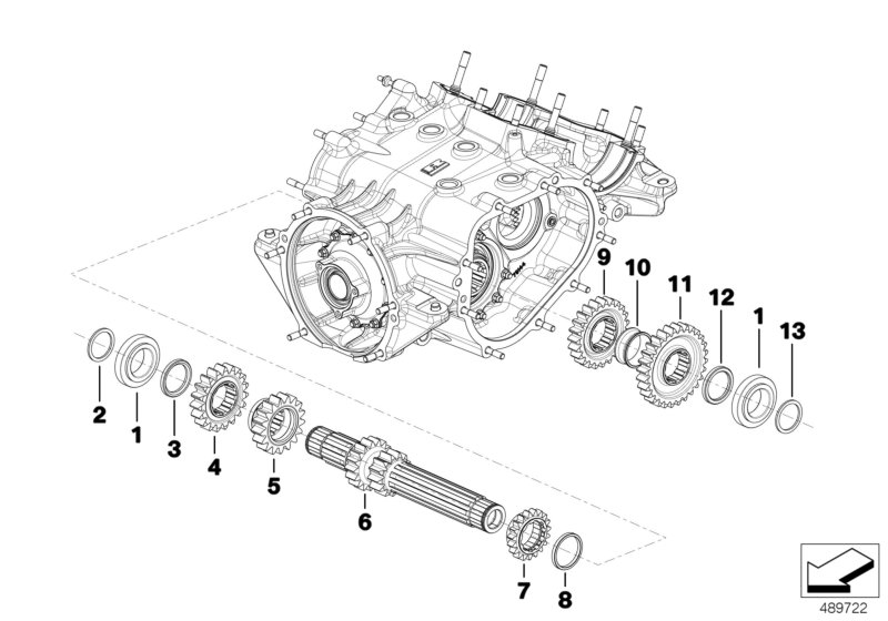 Individual transmission parts