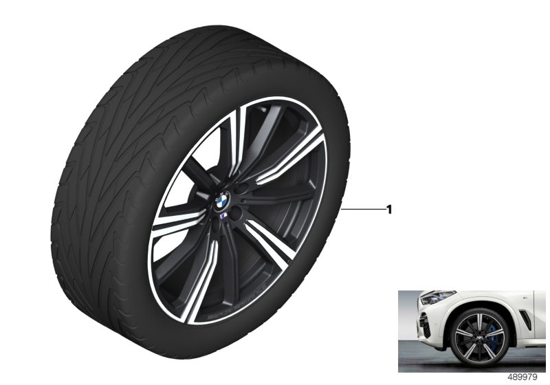 BMW LA wheel M Perf. Star spoke 749M