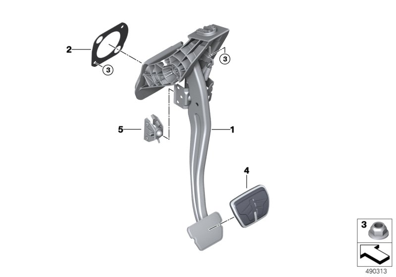 A/T ペダル装置