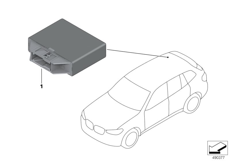 Control unit Park Assist (PDC, PMA)