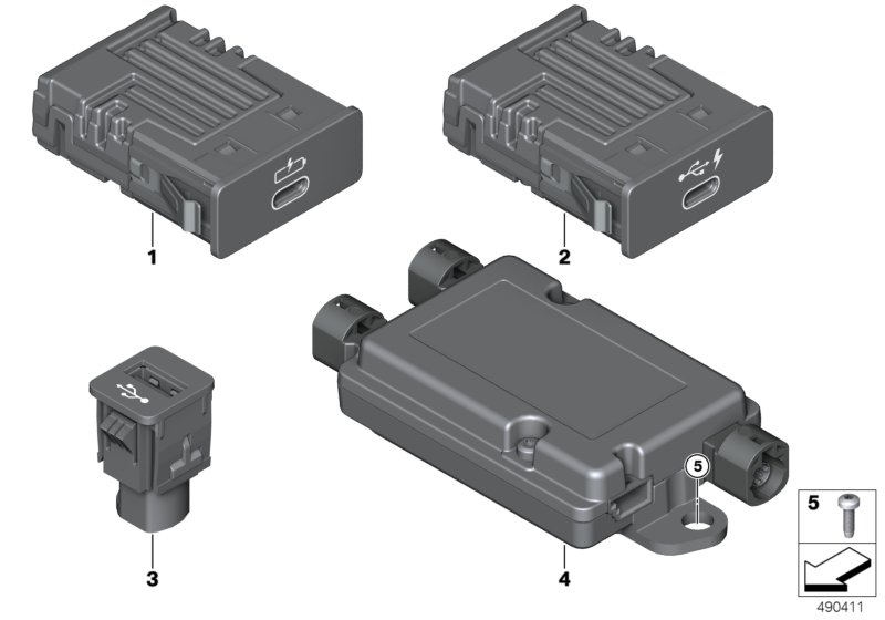 Eléments USB