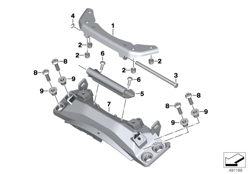 Charnière de selle