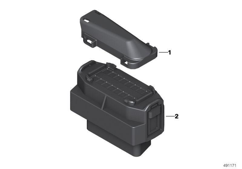 OBD socket housing