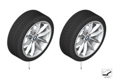 Winter wheel & tyre V-spoke 774