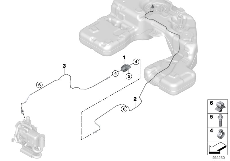 Fuel supply/pump/tubing