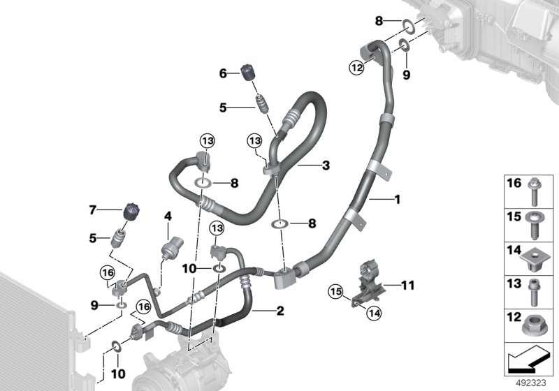 Coolant lines