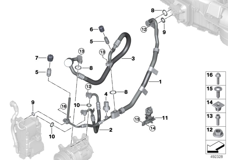 Coolant lines