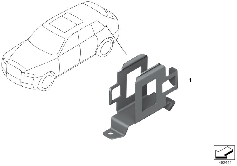 Support de boîtier électron.ciel étoilé