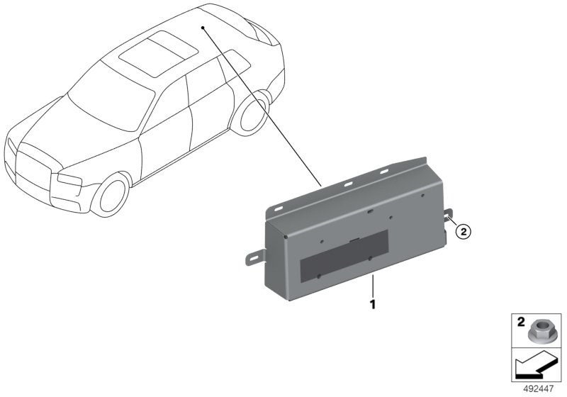 Scherm ventilatie achter