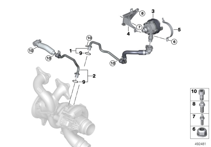 Koelsysteem turbolader