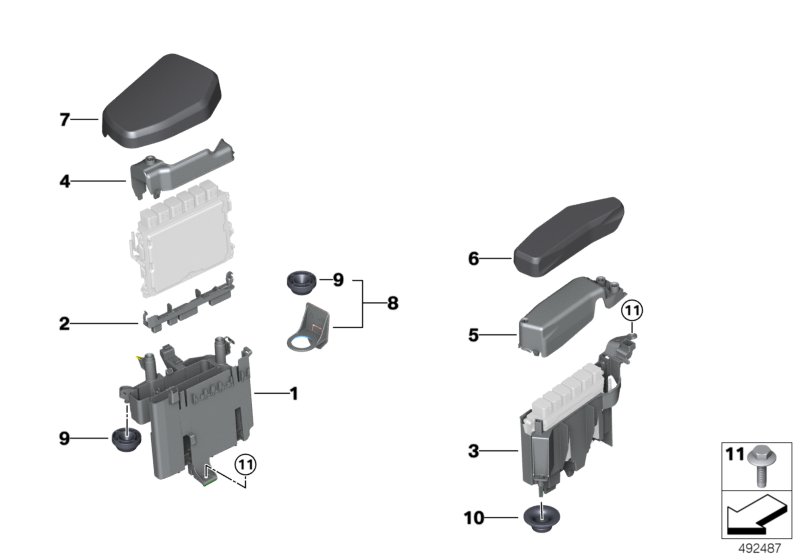 Control unit box