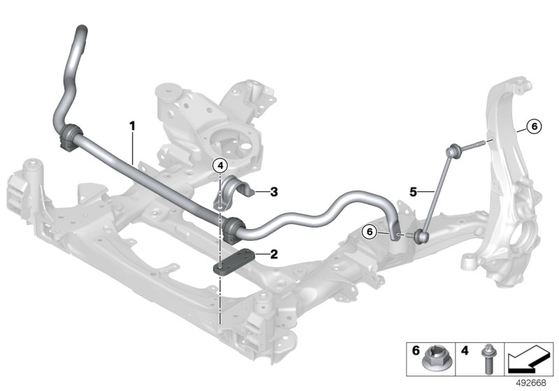 Stabilizer, front