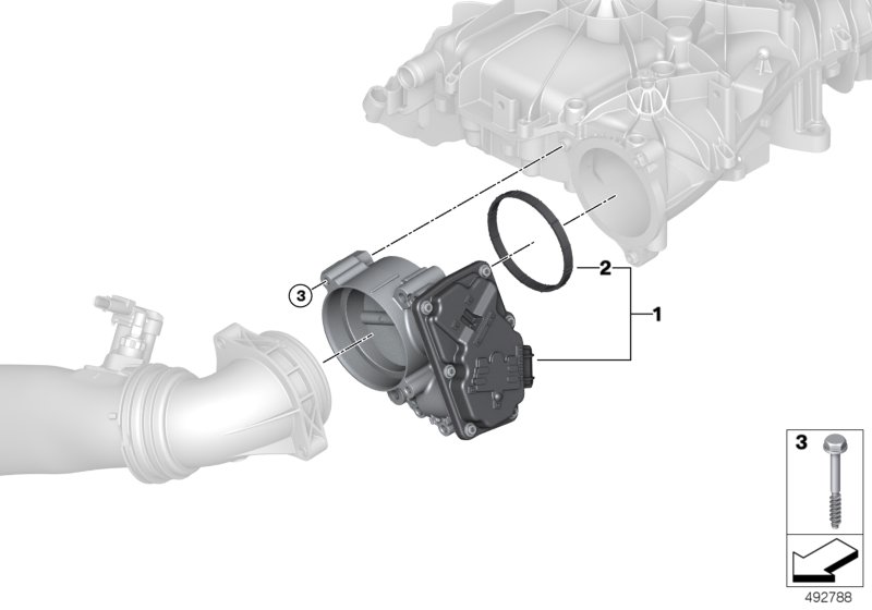 Throttle housing Assy