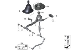 Schaltung mechanisches Getriebe