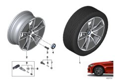 BMW LA wheel turbine styling 773 - 16"
