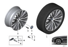BMW LA wheel multi spoke 781 - 18"
